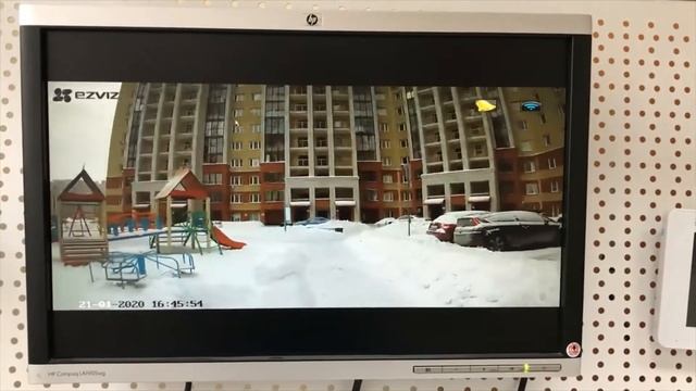 ZORKO испытания Wi-Fi камеры EZVIZ C3WN