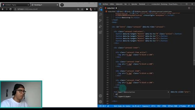 ✅ Bootstrap 5 Desde Cero - #21 Carrusel смотреть онлайн