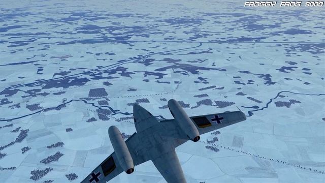 ME262 vs P51D and Tempest (IL-2 Sturmovik: Battle of Bodenplatte) смотреть онлайн