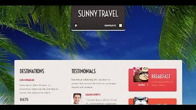 Preview Black Travel Agency Joomla Template by Astra TMT смотреть онлайн