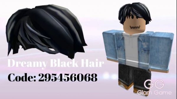 10+ Roblox BLACK hair for BOYS with codes and links! ✧ Glam Game + Roblox