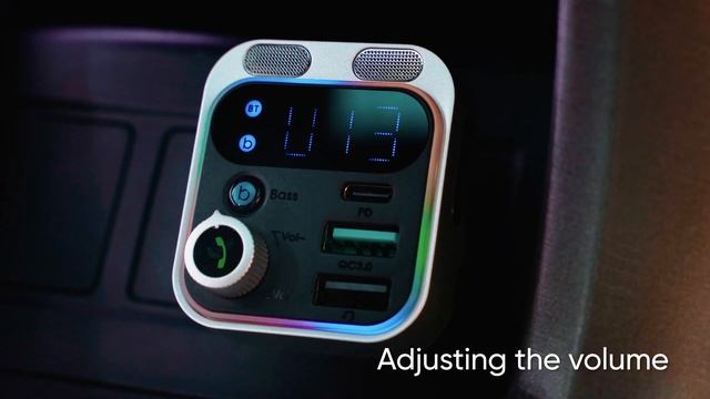 JOYROOM JR-CL16 48W Car Wireless FM Transmitter-MP3 Player