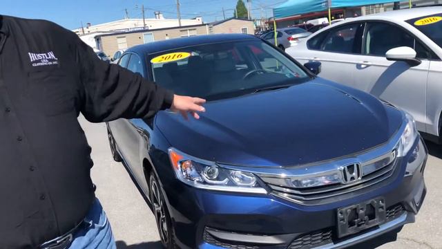 2016 Honda Accord LX Blue смотреть онлайн