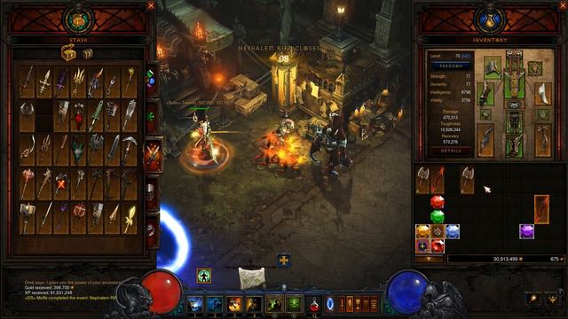 Diablo 3 Season 11 Witch Doctor Butcher, Izual & Rifts (Part 4) смотреть онлайн