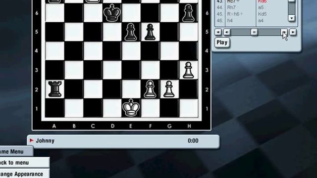 Kasparov Chessmate-Me vs PC (2000 rat). смотреть онлайн