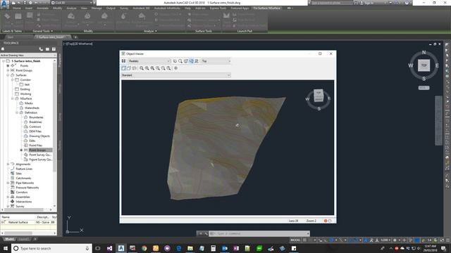 Civil3d ObjectViewer смотреть онлайн