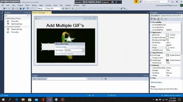 How to add multiple GIF's in winform смотреть онлайн