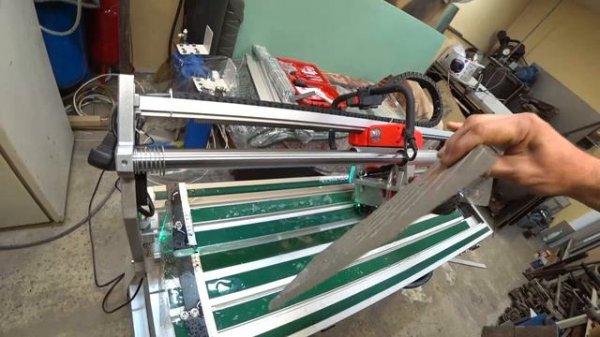 Купил станок для плитки, SHIJING SJ-ZD-1200 Автомат!