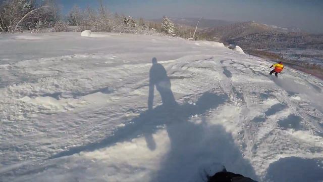 Гладенькая. Сноуборд. Go pro смотреть онлайн