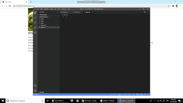 How to Add Hover Effects In your Html/Css File Using Bootstrap | Coding Chohan | Source Code Commen смотреть онлайн