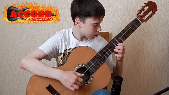 Уроки гитары. Вервес Костя (5 курс) - Рондо (О. Копенков) смотреть онлайн