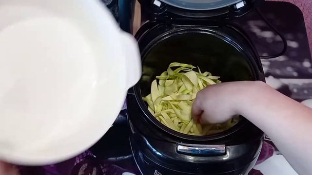 Поэтому рецепту кабачки будут кушать даже дети | Спагетти из кабачков | Что приготовить из кабачков смотреть онлайн
