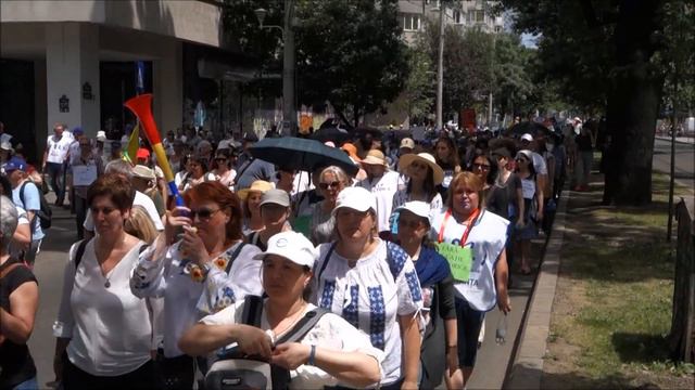 Protestul profesorilor - București 09.06.2023 /Sindicatele din Educație ”Spiru Haret” FSLI Mureș смотреть онлайн