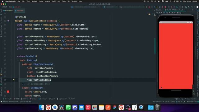 Flutter Responsive UI | (1) mediaQuery and system padding شرح смотреть онлайн