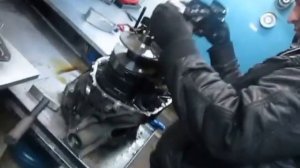 Разборка вариатора Ауди А4 часть 5.