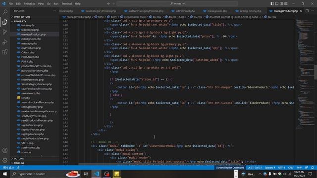 44 Design a responsive manage products page in admin panel смотреть онлайн