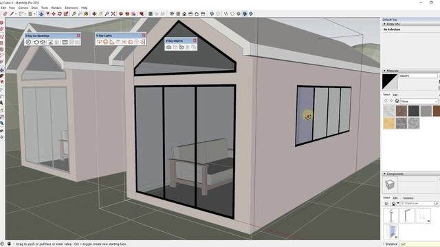 FIXING VRAY GLASS TRANSPARENCY in SketchUp - Vray 3.6 for SketchUp Tutorial смотреть онлайн