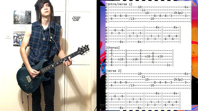 5 Seconds Of Summer - Ghost Of You Guitar Cover (w/ Tabs) смотреть онлайн