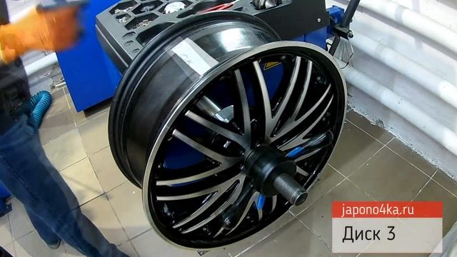 Проверка на балансировочном станке дисков Wrest 18" смотреть онлайн