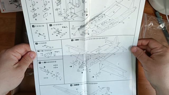 Обзор сборной модели Ан-8 от Восточного экспресса. Масштаб 1/144 смотреть онлайн