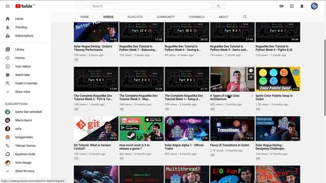 8 Godot Tutorial Channels You Should Watch смотреть онлайн