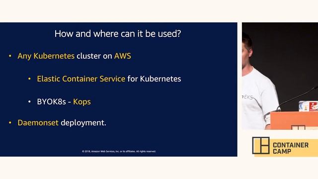 Deep dive on the AWS CNI Plug-in for Kubernetes - Mitch Beaumont (AWS) смотреть онлайн