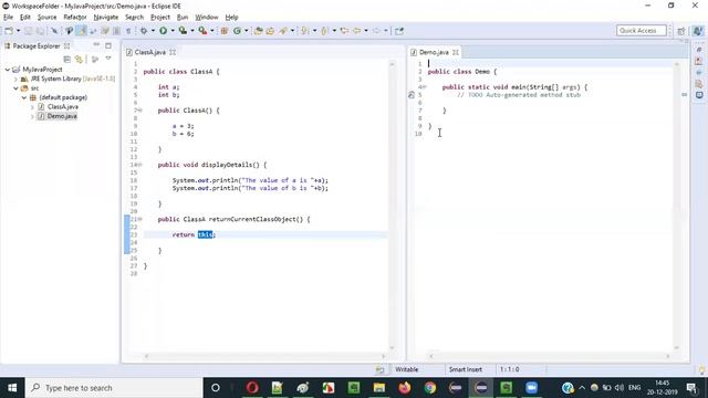 Java for Testers - Part 174 - this keyword for returning the Current Class Instance смотреть онлайн
