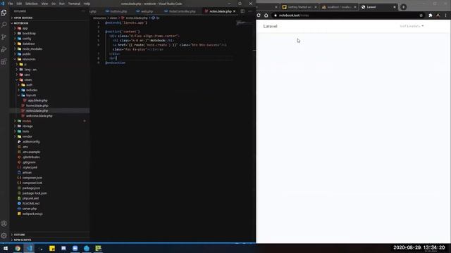 Getting Started with Laravel смотреть онлайн