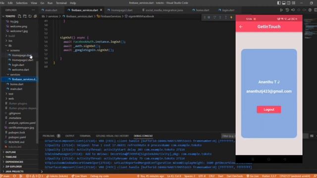 Social Media Integration App | The Sparks Foundation (GRIP) | Web And Mobile Development - Task #5