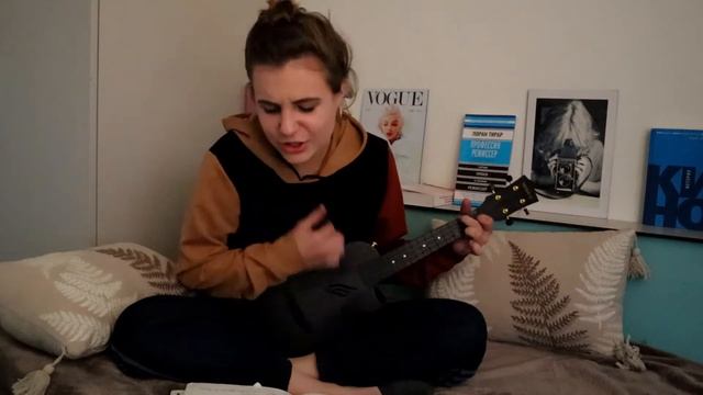 "Пуля Пушкина" - моя песня на укулеле смотреть онлайн
