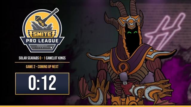 SMITE Pro League Phase 1 Week 3 Solar Scarabs vs Camelot Kings смотреть онлайн