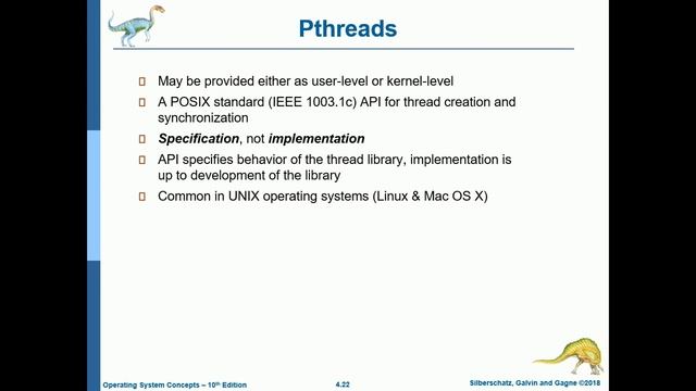 [OPERATING SYSTEMS] 4 - Threads & Concurrency смотреть онлайн