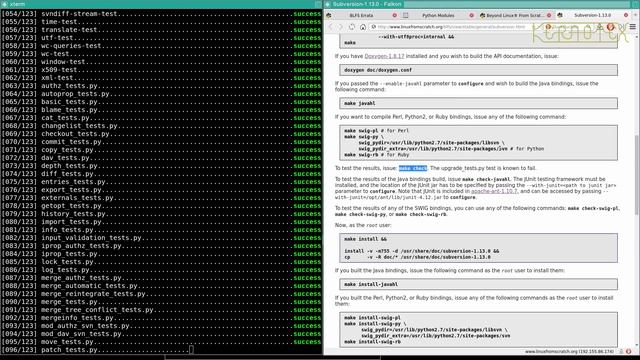 How to build and install BLFS 9.1 - Part 94: Rebuild of Subversion & Pulseaudio смотреть онлайн