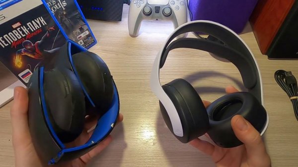 ПЛЮСЫ И МИНУСЫ: Sony Гарнитура  PULSE 3D для PS5 сравнение с  Gold Wireless stereo Headset.