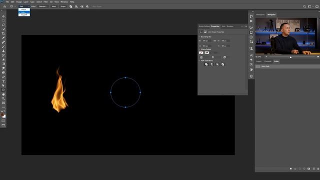 Make ANY flame shape in Photoshop with THIS filter! смотреть онлайн