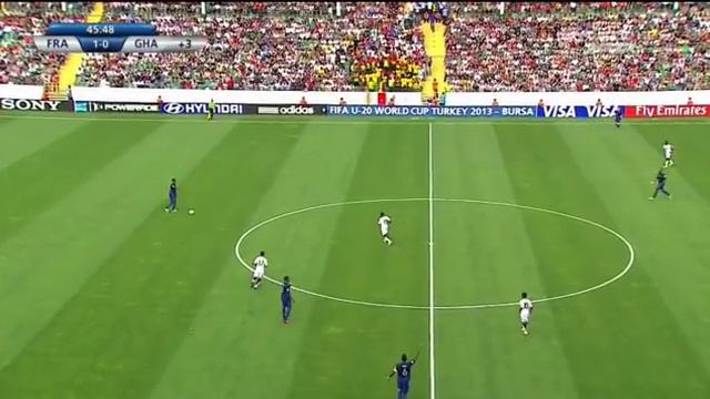 10/7/13 1/2 Final World Cup U-20 France - Ghana смотреть онлайн