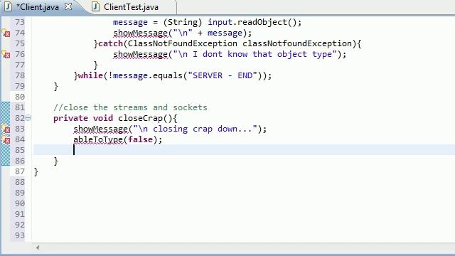Intermediate Java Tutorial - 55 - Closing Down the Client Stuff смотреть онлайн
