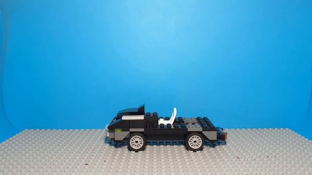 Как сделать палицейскую машину из LEGO. смотреть онлайн