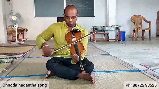 Onnoda Nadantha Song ( Violin Cover )