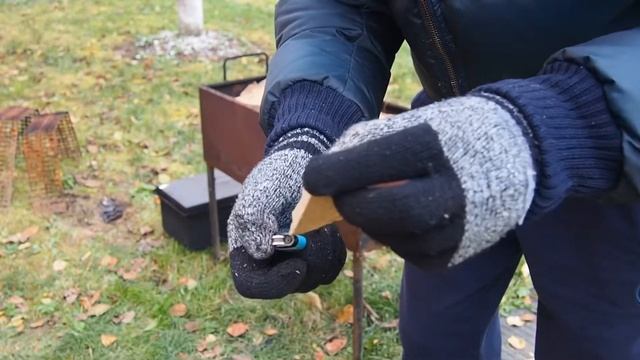 Розжиг костра с помощью брикетов за 92 рубля смотреть онлайн