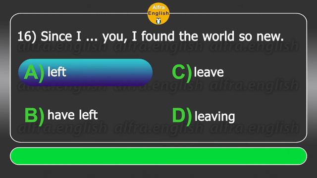Grammar quiz ( Present perfect ) 💪🎧✅ смотреть онлайн