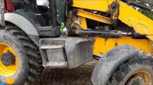 ЗАМЕНА ТРОСИКА ГАЗА JCB 3 CX