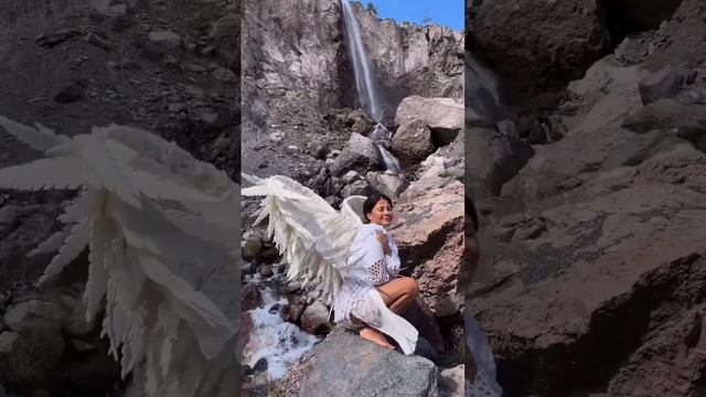 Фотосессия на Эльбусе Ангел Крылья смотреть онлайн