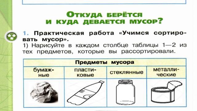 Окружающий мир. Рабочая тетрадь 1 класс 1 часть. ГДЗ стр. 54 №1 смотреть онлайн