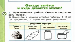 Окружающий мир. Рабочая тетрадь 1 класс 1 часть. ГДЗ стр. 54 №1