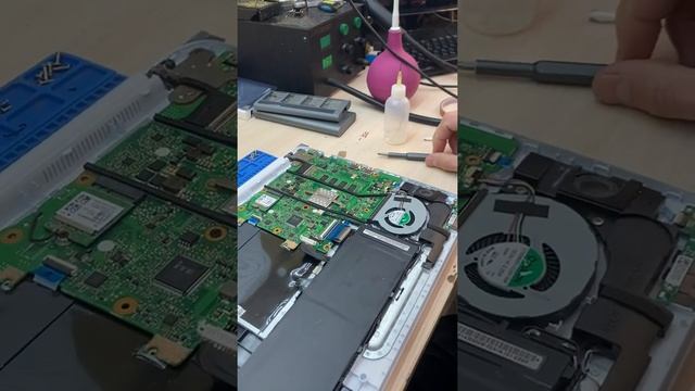 Установка SSD накопителя ноутбука Asus E502N в Броварах смотреть онлайн
