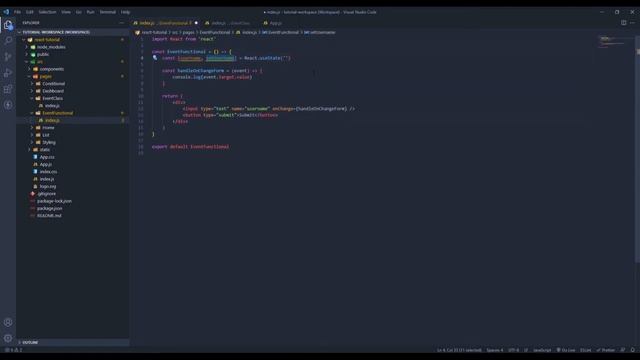 Tutorial React #12 - Event handler in functional component | Bahasa Indonesia смотреть онлайн