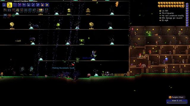 Terraria 1.4 Master Mode - Pumpking Boss Fight смотреть онлайн