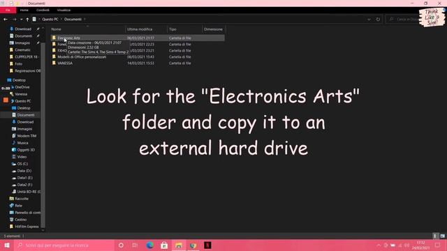HOW TO TRANSFER THE SIMS 4 SAVES TO ANOTHER PC 100% SAFE ? - SIMS 4 TUTORIAL - THINK LIKE A SIM смотреть онлайн