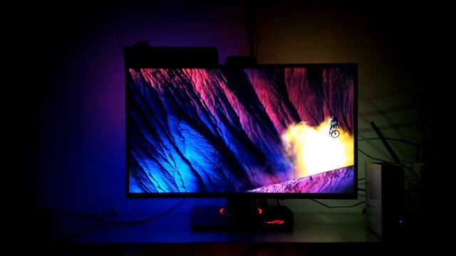 Ambi light on Asus Rog PG279q raspberry Pi Project смотреть онлайн